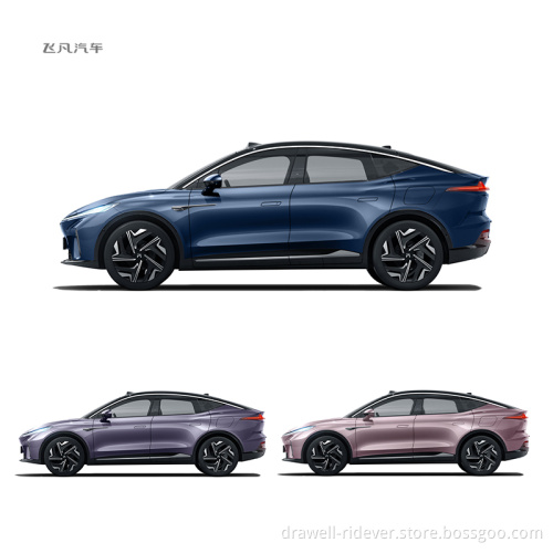 Hot-selling Long Range 2023 Rising R7 EV Car New Energy Vehicles Fast Charge Used Car Midsize Electric Car Family Used